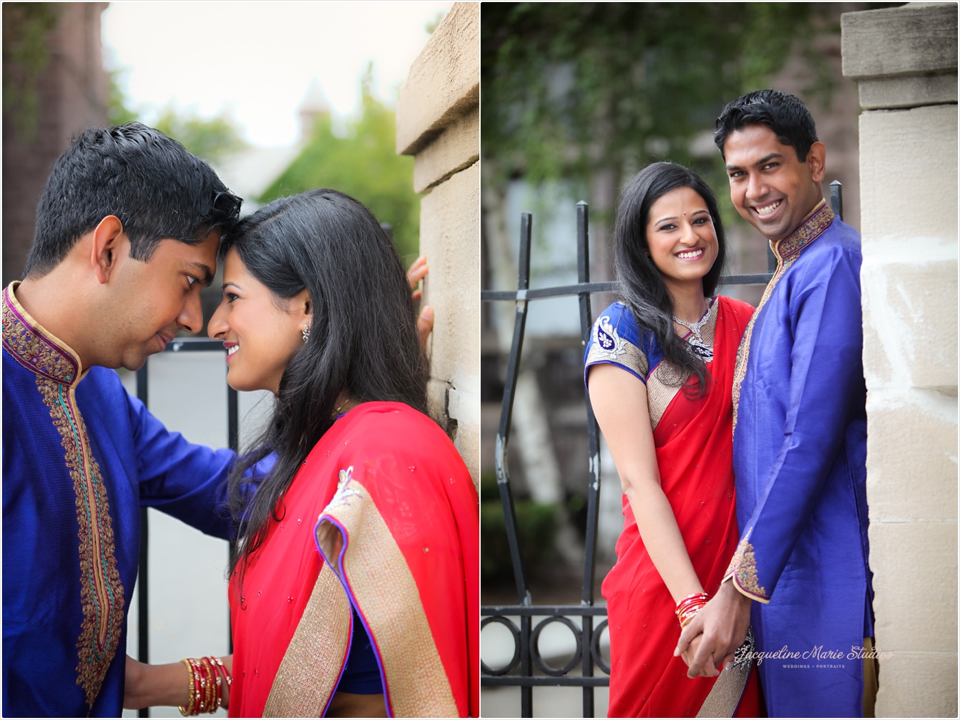 DIA Detroit Riverwalk Engagement Session Detroit Wedding Photographer Hindu