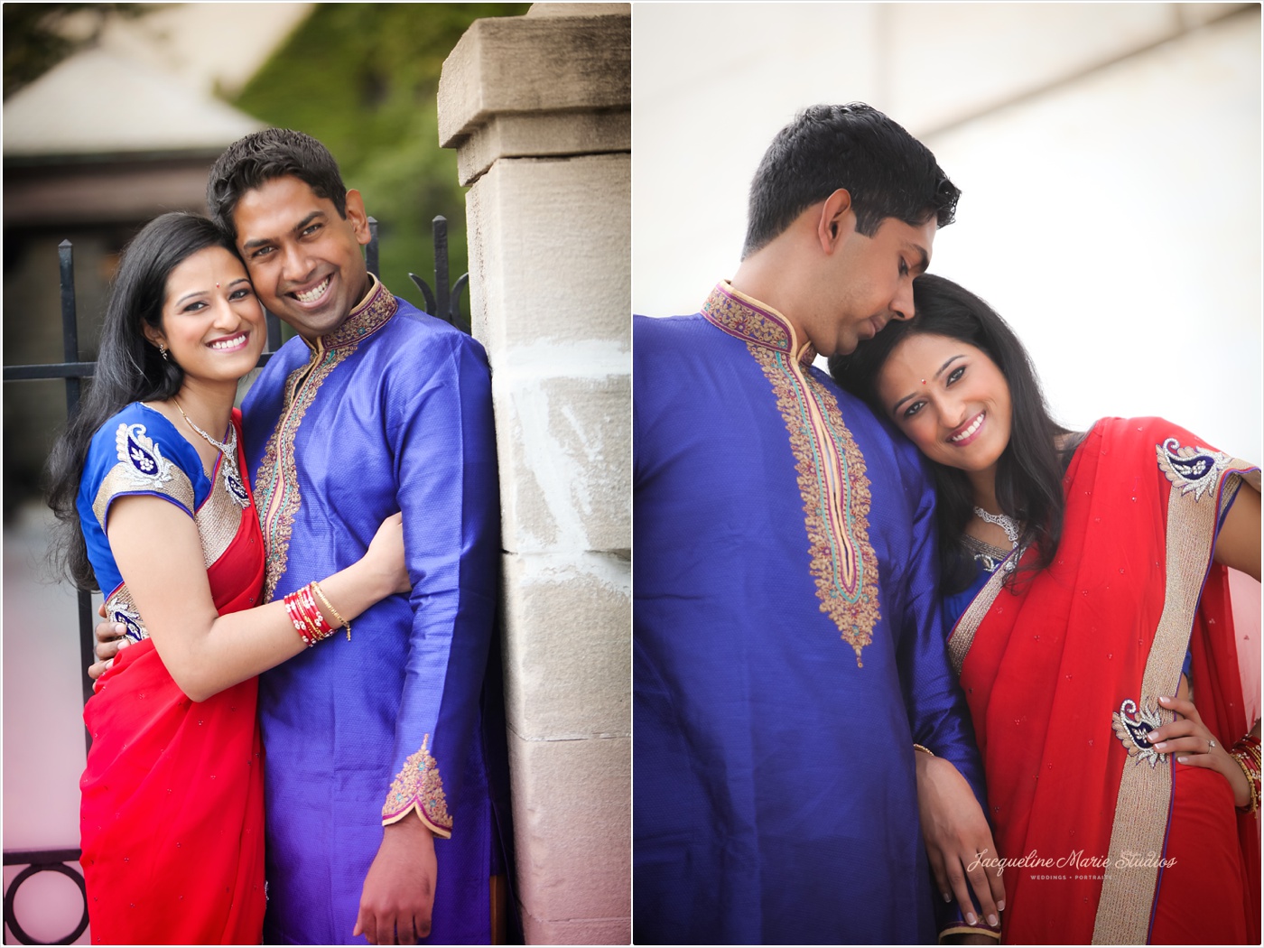 DIA Detroit Riverwalk Engagement Session Detroit Wedding Photographer Hindu